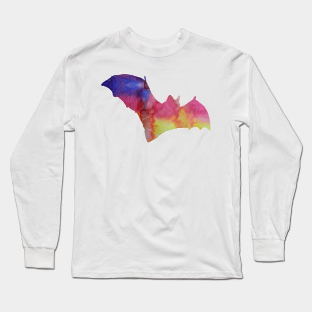 Bat Long Sleeve T-Shirt by BittenByErmines